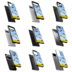Durable Glass Back Mobile Case for iPhone, Samsung, OnePlus, Google Pixel, Redmi, Vivo, Oppo