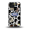 moo moo summer vibes back phone cover | glass case for iphone 13 mini