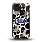 moo moo summer vibes back phone cover | glass case for iphone 13 mini