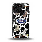 moo moo summer vibes back phone cover | glass case for iphone 13 pro