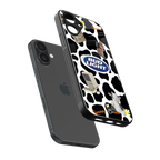 moo moo summer vibes back phone cover | glass case for iphone 16
