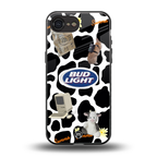 moo moo summer vibes back phone cover | glass case for iphone 16e