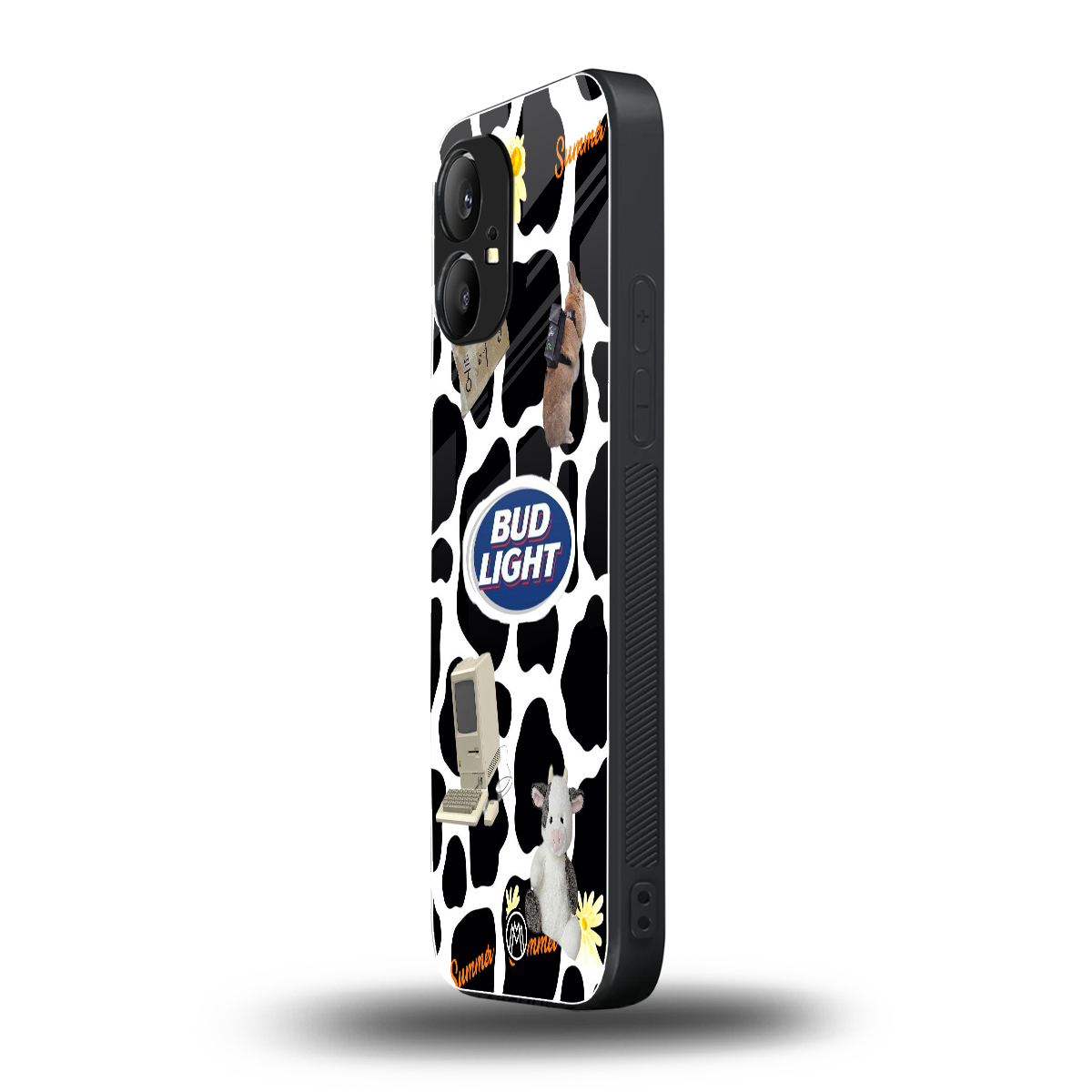 moo moo summer vibes back phone cover | glass case for nothing phone 1