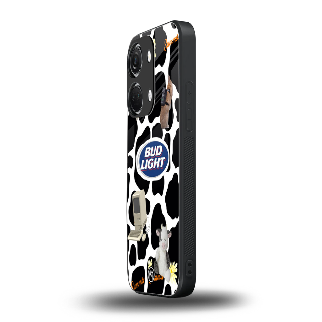 moo moo summer vibes back phone cover | glass case for oneplus nord 3