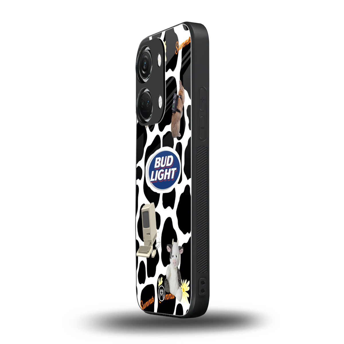 moo moo summer vibes back phone cover | glass case for oneplus nord 3