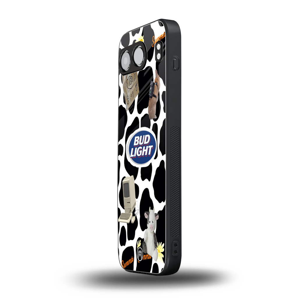 moo moo summer vibes back phone cover | glass case for oneplus nord 4