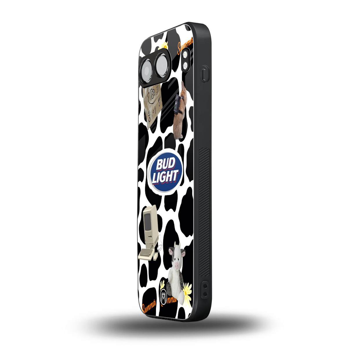 moo moo summer vibes back phone cover | glass case for oneplus nord 4
