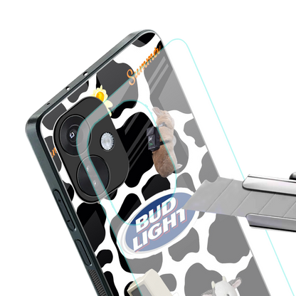 moo moo summer vibes back phone cover | glass case for oneplus nord ce 3