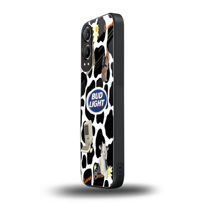 moo moo summer vibes back phone cover | glass case for oneplus nord ce 4 lite