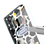moo moo summer vibes back phone cover | glass case for oneplus nord ce 4 lite