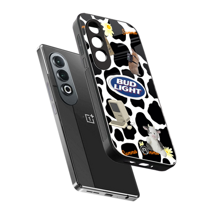 moo moo summer vibes back phone cover | glass case for oneplus nord ce 4