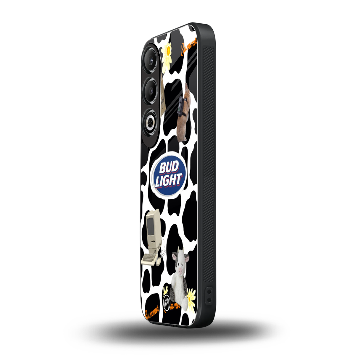 moo moo summer vibes back phone cover | glass case for oneplus nord ce 4