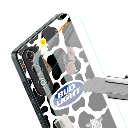moo moo summer vibes back phone cover | glass case for oneplus nord ce 4