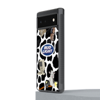 moo moo summer vibes back phone cover | glass case for google pixel 6