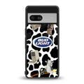 moo moo summer vibes back phone cover | glass case for Google Pixel 7