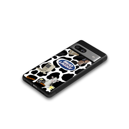 moo moo summer vibes back phone cover | glass case for Google Pixel 7A