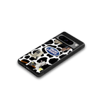 moo moo summer vibes back phone cover | glass case for google pixel 8 pro