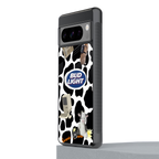 moo moo summer vibes back phone cover | glass case for google pixel 8 pro