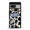 moo moo summer vibes back phone cover | glass case for Google Pixel 8