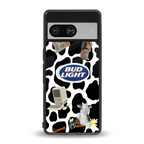 moo moo summer vibes back phone cover | glass case for Google Pixel 8