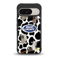 moo moo summer vibes back phone cover | glass case for google pixel 9