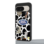 moo moo summer vibes back phone cover | glass case for google pixel 9