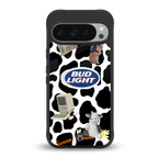 moo moo summer vibes back phone cover | glass case for google pixel 9 pro xl