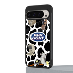 moo moo summer vibes back phone cover | glass case for google pixel 9 pro xl