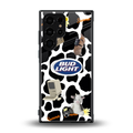 moo moo summer vibes back phone cover | glass case for samsung galaxy s23 ultra