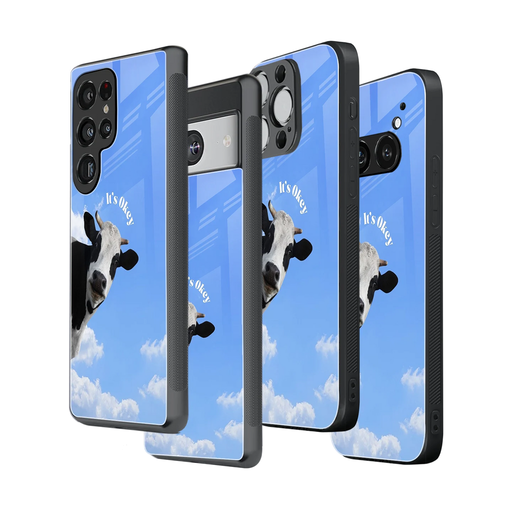 Stylish Glass Back Case for All Smartphones iPhone, Samsung, OnePlus, Pixel, Redmi, Oppo, Vivo, Motorola