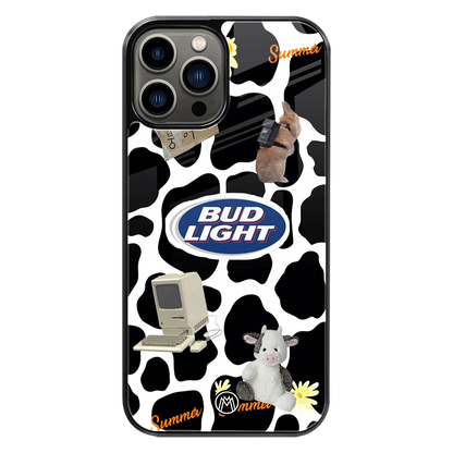 Premium Glass Back Mobile Phone Cover for iPhone, Samsung, OnePlus, Google Pixel, Redmi, Oppo, Vivo & Realme