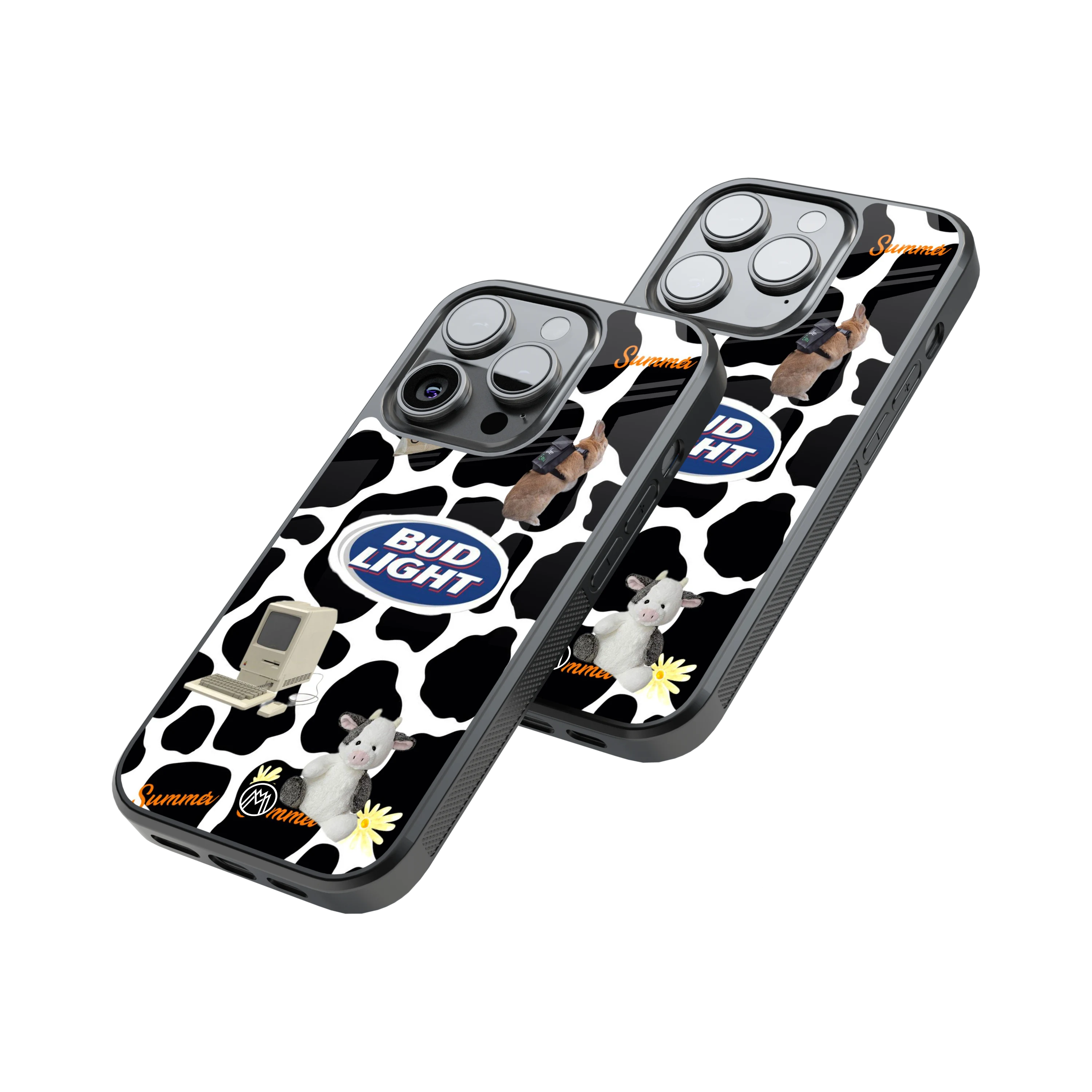 Protective Glass Back Phone Case Compatible with iPhone, Samsung, OnePlus, Pixel & More