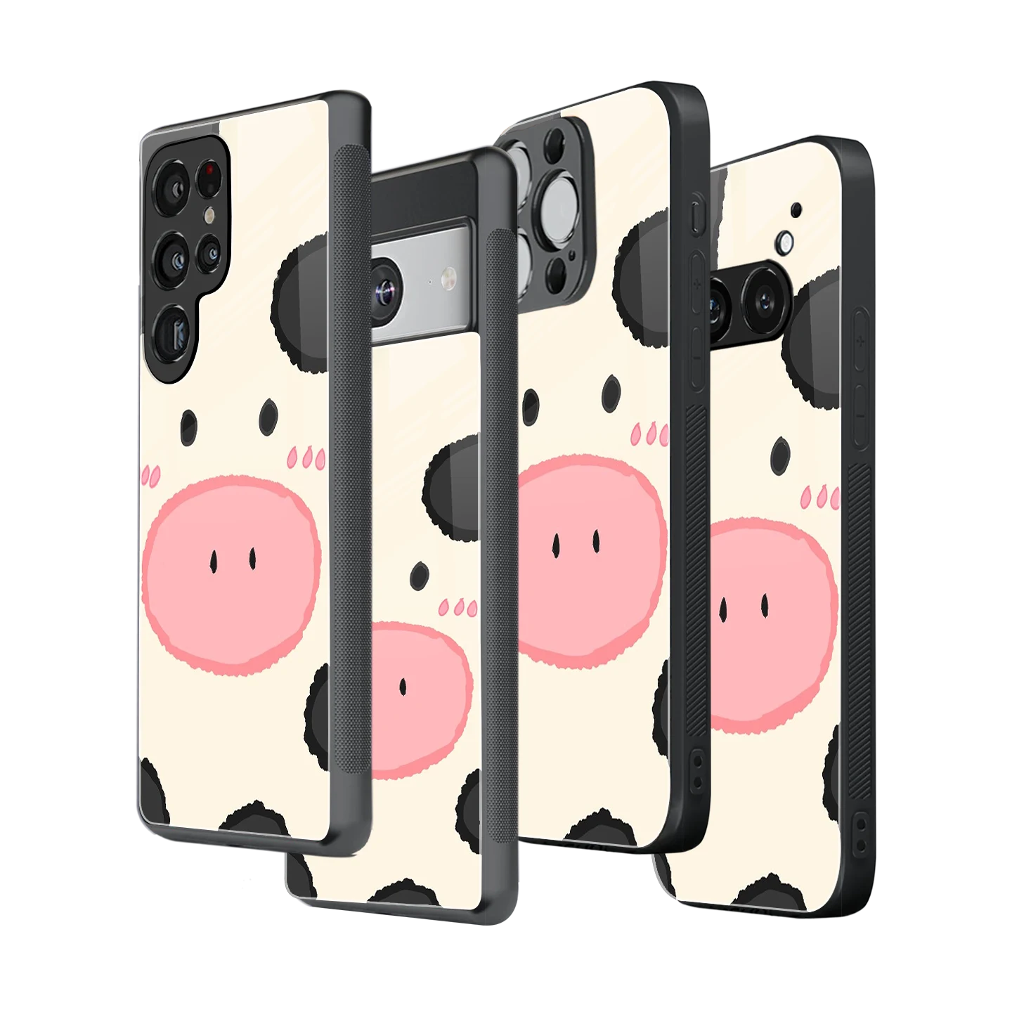 Stylish Glass Back Case for All Smartphones iPhone, Samsung, OnePlus, Pixel, Redmi, Oppo, Vivo, Motorola