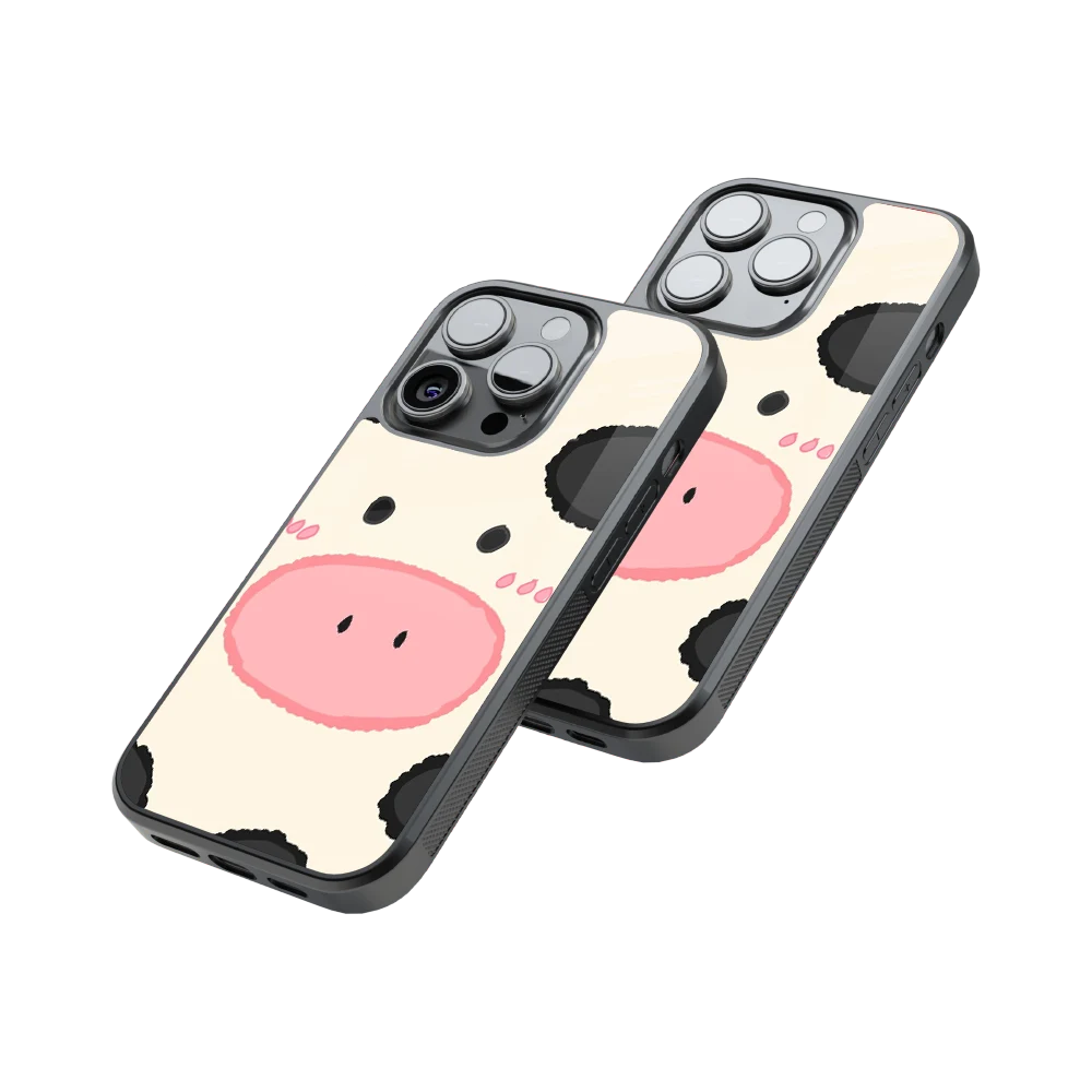Protective Glass Back Phone Case Compatible with iPhone, Samsung, OnePlus, Pixel & More