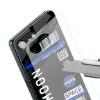 moon boarding pass back phone cover | glass case for iphone 16e