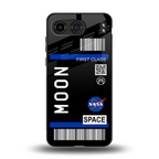 moon boarding pass back phone cover | glass case for oneplus nord 4