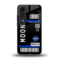 moon boarding pass back phone cover | glass case for oneplus nord ce 4