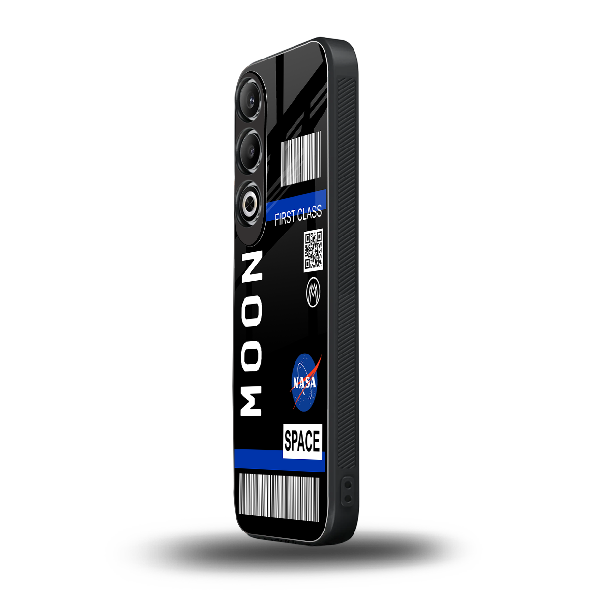 moon boarding pass back phone cover | glass case for oneplus nord ce 4