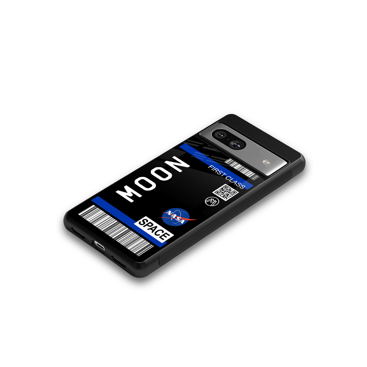 moon boarding pass back phone cover | glass case for Google Pixel 7A