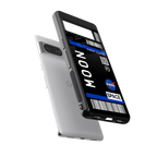 moon boarding pass back phone cover | glass case for Google Pixel 8