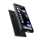 moon boarding pass back phone cover | glass case for samsung galaxy s25 ultra