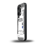 moon boarding pass ticket back phone cover | glass case for oneplus nord 3
