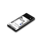 moon boarding pass ticket back phone cover | glass case for google pixel 6