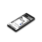 moon boarding pass ticket back phone cover | glass case for Google Pixel 7A