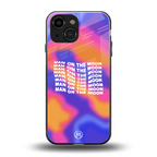moon man back phone cover | glass case for iphone 13 mini
