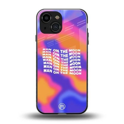 moon man back phone cover | glass case for iphone 13 mini