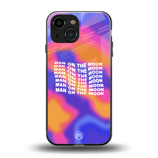 moon man back phone cover | glass case for iphone 13 mini