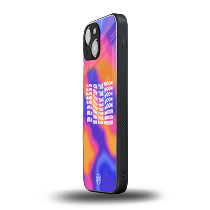 moon man back phone cover | glass case for iphone 13 mini
