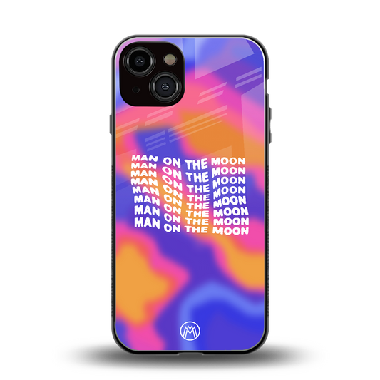 moon man back phone cover | glass case for iphone 13