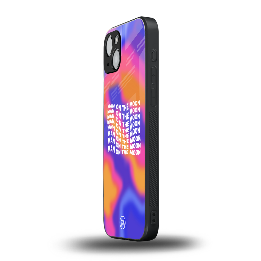 moon man back phone cover | glass case for iphone 13